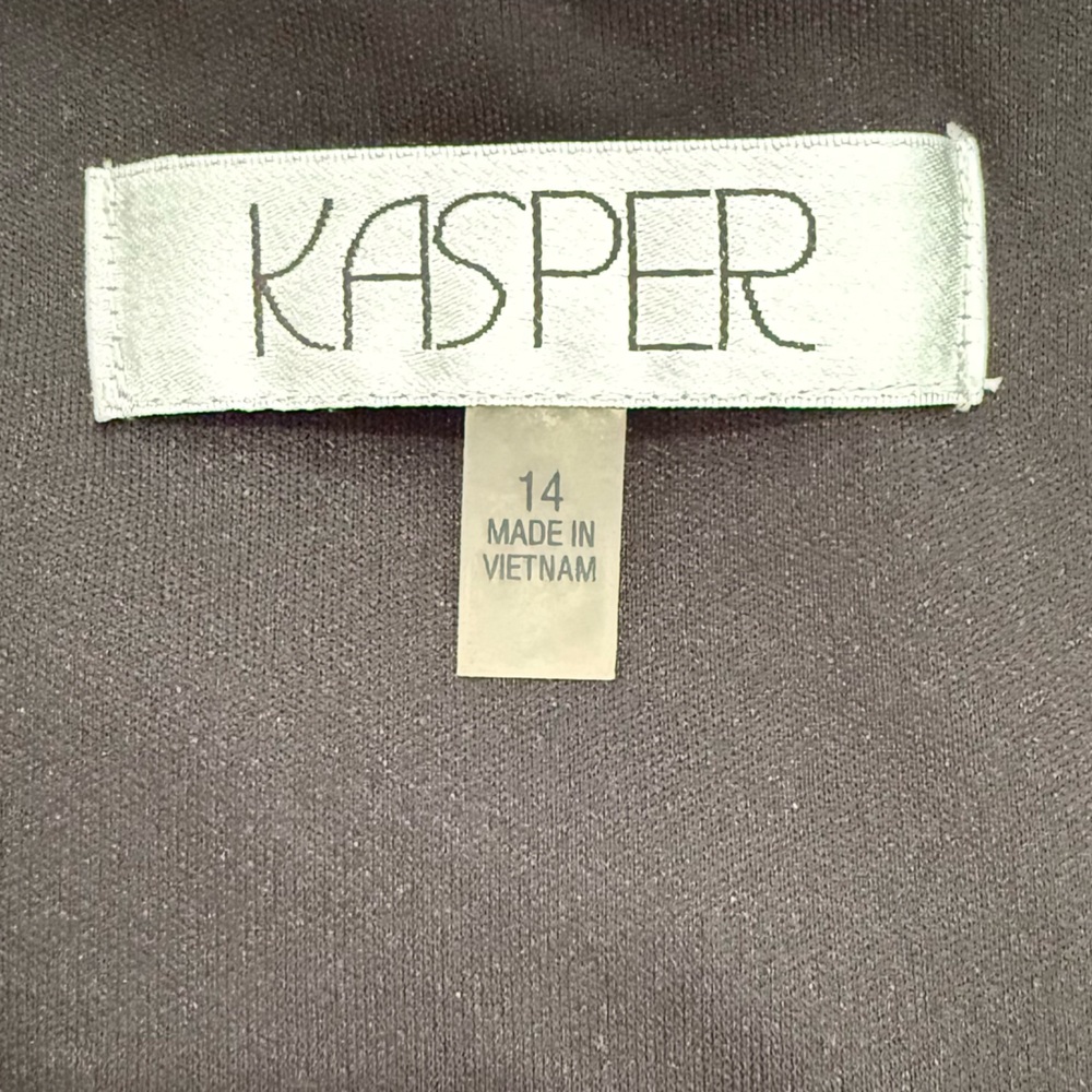 Kasper | Striped Sleeveless Top Size 14 - Picture 4 of 5